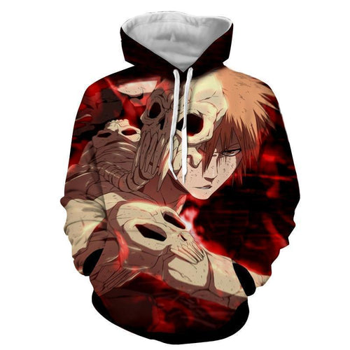 Ichigo Kurosaki Cool Hollow 3D Hoodie