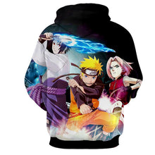 Load image into Gallery viewer, Naruto Hoodie -Team Kakashi 3D Hoodie -JACKET
