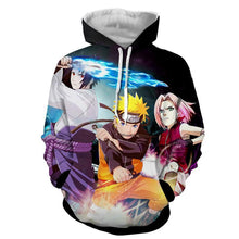 Load image into Gallery viewer, Naruto Hoodie -Team Kakashi 3D Hoodie -JACKET