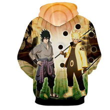 Load image into Gallery viewer, Naruto Hoodie -Sasuke 3D Hoodie -JACKET