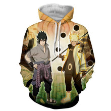 Load image into Gallery viewer, Naruto Hoodie -Sasuke 3D Hoodie -JACKET