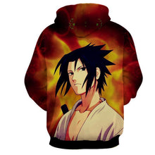 Load image into Gallery viewer, Naruto Hoodie -Sasuke 3D Hoodie -JACKET