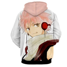 Load image into Gallery viewer, Fairy Tail Natsu Dragneel White 3D Hoodies