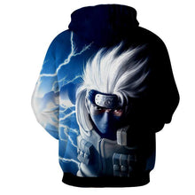 Load image into Gallery viewer, Naruto Hoodie -Kakashi 3D Hoodie -JACKET