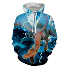 Load image into Gallery viewer, Pokemon Hoodie - Charizard Hoodie - Pokemon Jacket