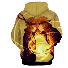 Load image into Gallery viewer, Naruto Hoodie -Naruto &amp; Baruto 3D Hoodie -JACKET