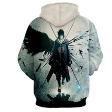 Load image into Gallery viewer, Naruto Hoodie -Sasuke 3D Hoodie -JACKET