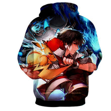 Load image into Gallery viewer, Pokemon Hoodie - Ash &amp; Pikachu Hoodie - Pokemon Jacket
