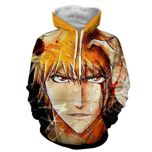 Ichigo Kurosaki Amazing Cool 3D Hoodie