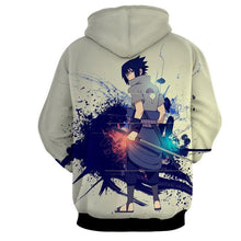 Load image into Gallery viewer, Naruto Hoodie -Sasuke uchiha 3D Hoodie -JACKET