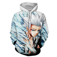Load image into Gallery viewer, Toshiro Hitsugaya 10th Division Captain Dope 3D Hoodie