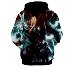 Load image into Gallery viewer, Thor Hoodies - 3D Printed Hoodie - Thor Marvel