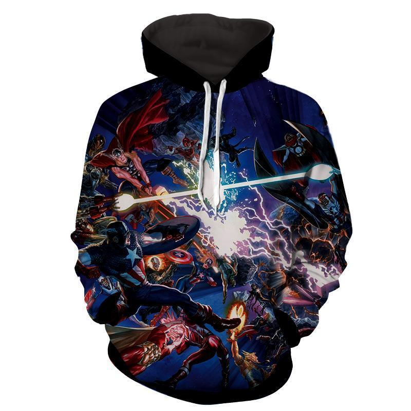 Infinity War 3D Hoodie - Guardian Of Galaxy Jacket