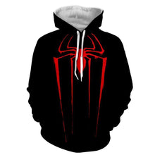 Load image into Gallery viewer, Red Spider 3D Black Hoodie - Jacket