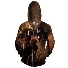 Load image into Gallery viewer, Naruto Hoodie -Sasuke &amp; Itachi 3D Hoodie - Zip Up Jacket
