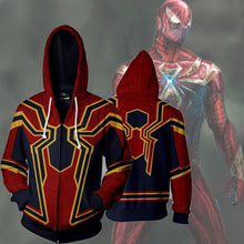 Load image into Gallery viewer, Spideman Homecoming Hoodie - Zip up Hoodie - Jacket