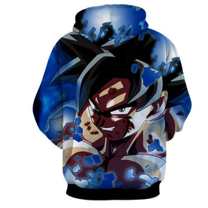 Dragon Ball Super Z Hoodie - Goku Ultra Instinct Hoodie - Jacket