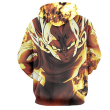 Load image into Gallery viewer, Dragon Ball Z Hoodie - SSJ Majin Vegeta 3D Hoodie