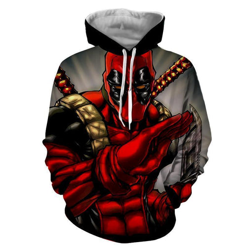 Deadpool Hoodie - Badass Deadpool Hoodie - Deadpool Jacket