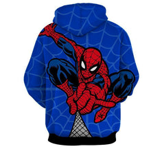 Load image into Gallery viewer, Spiderman Hoodie - Spiderman &amp; Spider Web Hoodie - Spiderman Jacket