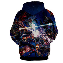 Load image into Gallery viewer, Peter Quill-Raccoon-Groot 3D Hoodie - Guardian Of Galaxy Jacket