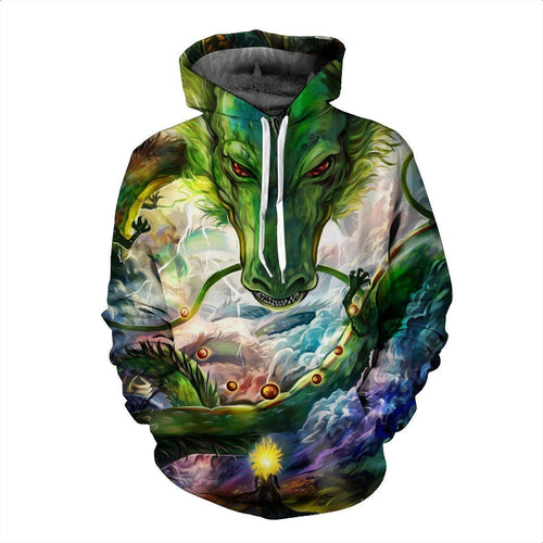 DRAGON BALL Z Hoodies - Shenron with Dragon Ball 3D Hoodie - Jacket