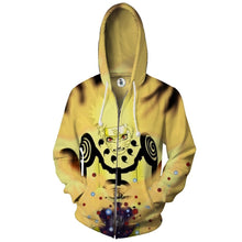 Load image into Gallery viewer, Naruto Hoodie - 3D Hoodie - Zip Up Jacket