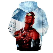 Load image into Gallery viewer, Spiderman In Snow Fall 3D Hoodie - Jacket