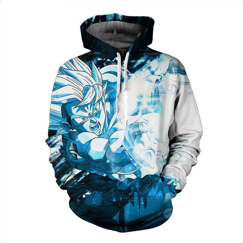 Dragon Ball Z Hoodie - Goku Kamehameha Hoodie