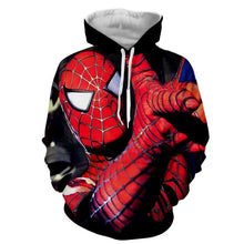 Load image into Gallery viewer, Unique Style Spiderman 3D Hoodie - Jacket