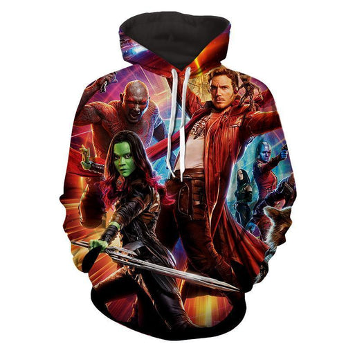 Guardian Of Galaxy 3D Hoodie-Jacket