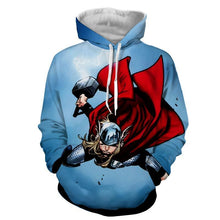 Load image into Gallery viewer, Thor Hoodies - 3D Printed Hoodie - Thor Attack