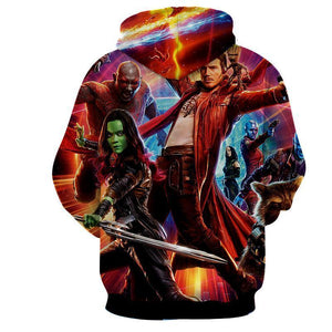 Guardian Of Galaxy 3D Hoodie-Jacket