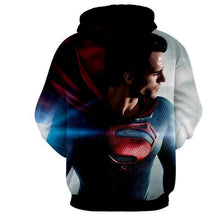 Load image into Gallery viewer, MAN OF STEEL SUPERMAN 3D HOODIE