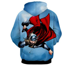 Load image into Gallery viewer, Thor Hoodies - 3D Printed Hoodie - Thor Attack