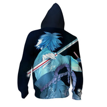 Load image into Gallery viewer, Naruto Hoodie -Sasuke  3D Hoodie - Zip Up Jacket