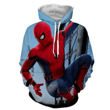 Load image into Gallery viewer, Spiderman Action 3D Hoodie - Jacket