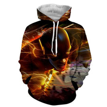 Load image into Gallery viewer, Flying Flash 3D Printed Hoodie - The Flash Jacket - Star Lab Hoodie