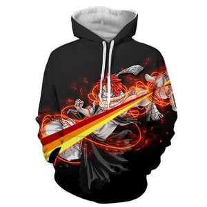 Fairy Tail Hoodie - 3D Printed Hoodie Dragneel Natsu