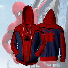 Load image into Gallery viewer, Spiderman Jacket - Spiderman Hoodie - Spiderman Zip up