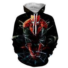 Load image into Gallery viewer, Spiderman 3D Hoodie - Jacket