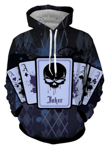 Cards Joker Hoodie - 3D Hoodie