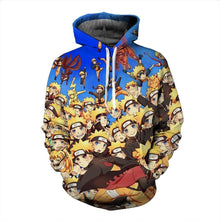 Load image into Gallery viewer, NARUTO CLONE 3D HOODIE