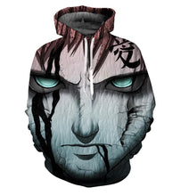 Load image into Gallery viewer, Naruto Hoodie - Sand Gara 3D Hoodie - Jacket