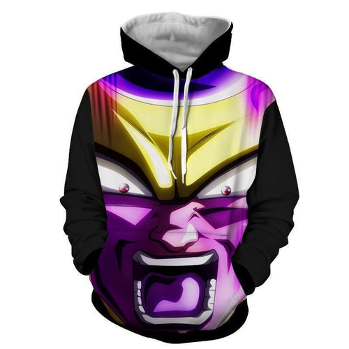 Dragon Ball Z Hoodie - Gold Frieza 3D Hoodie