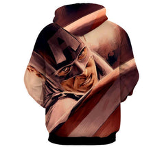 Load image into Gallery viewer, Marvel Captain America 3D Printed Hoodie