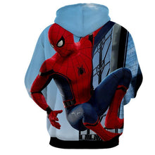 Load image into Gallery viewer, Spiderman Action 3D Hoodie - Jacket