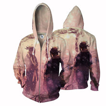 Load image into Gallery viewer, Naruto Hoodie- Temari 3D Hoodie - Zip Up Jacket