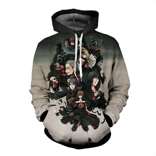 Naruto Hoodie - 3D Hoodie -JACKE