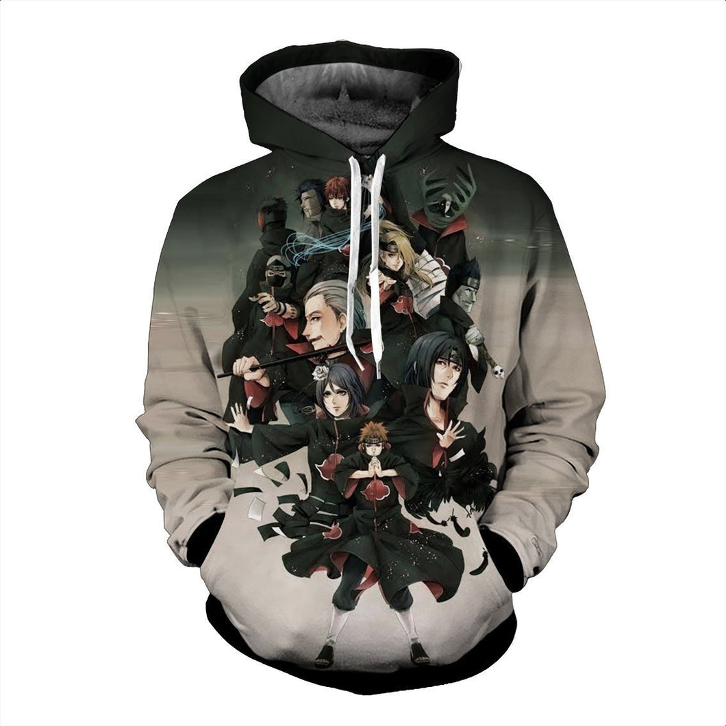 Naruto Hoodie - 3D Hoodie -JACKE